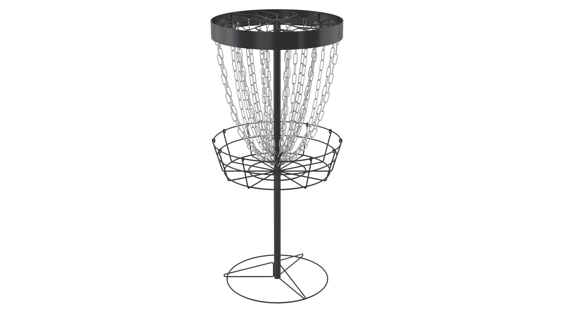 3D Disc Golf Goal Model - TurboSquid 1997340
