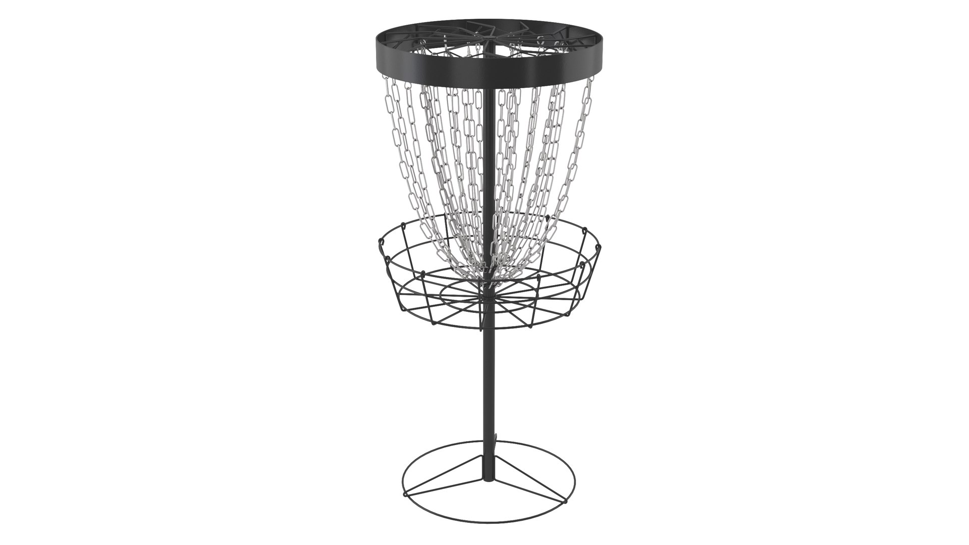 3D Disc Golf Goal Model - TurboSquid 1997340