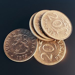 Finland 20 penni coin