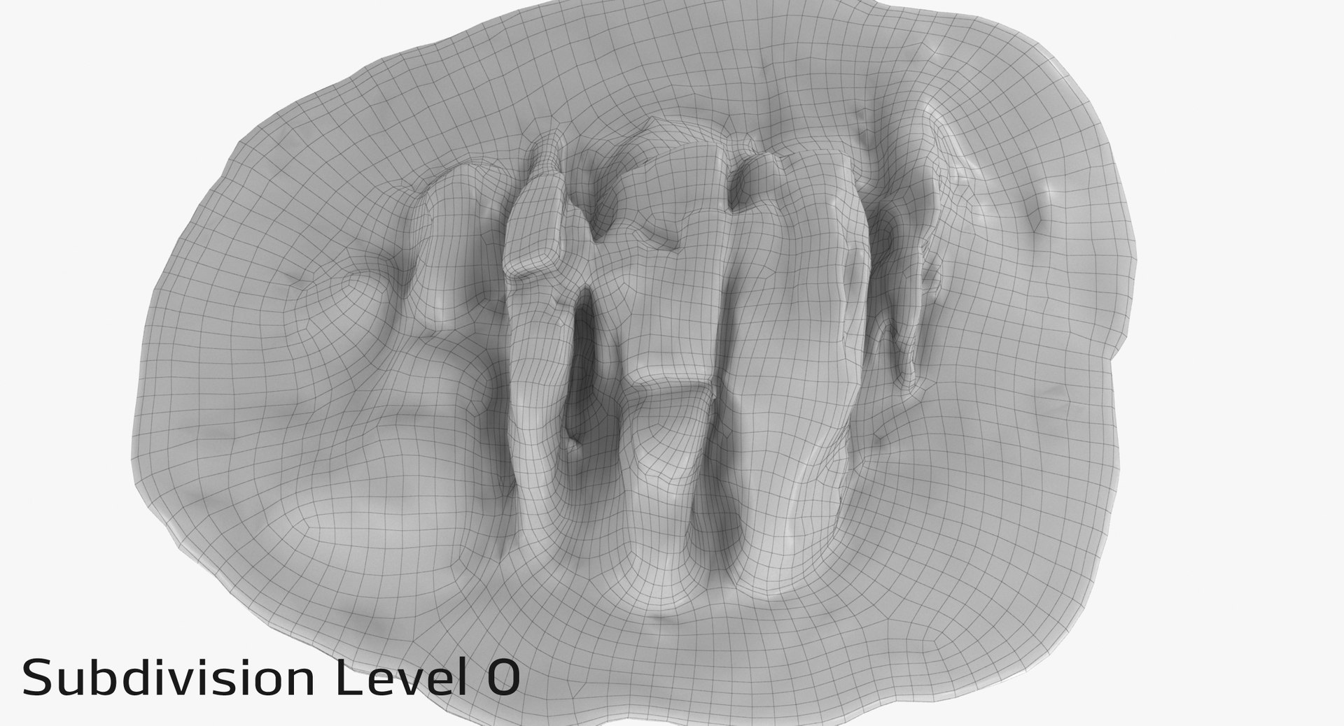 Sandstone butte 12 3D model - TurboSquid 1396249