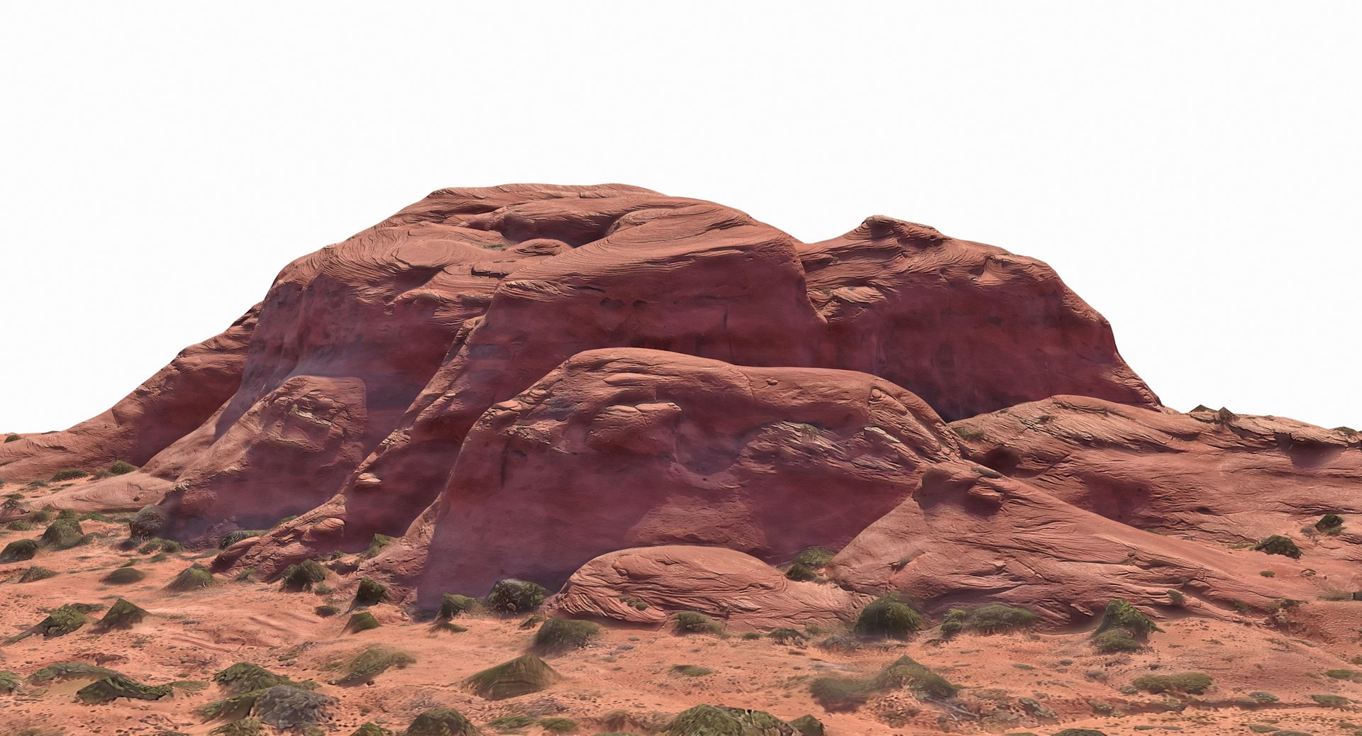 Sandstone Butte 12 3D Model - TurboSquid 1396249