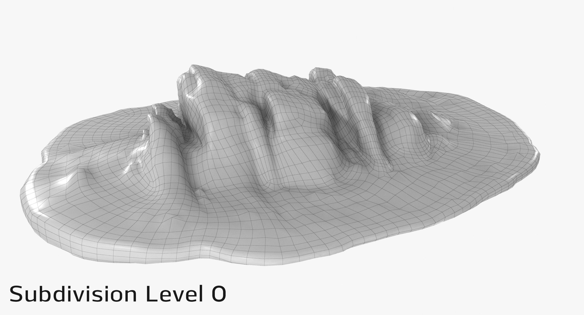 Sandstone butte 12 3D model - TurboSquid 1396249