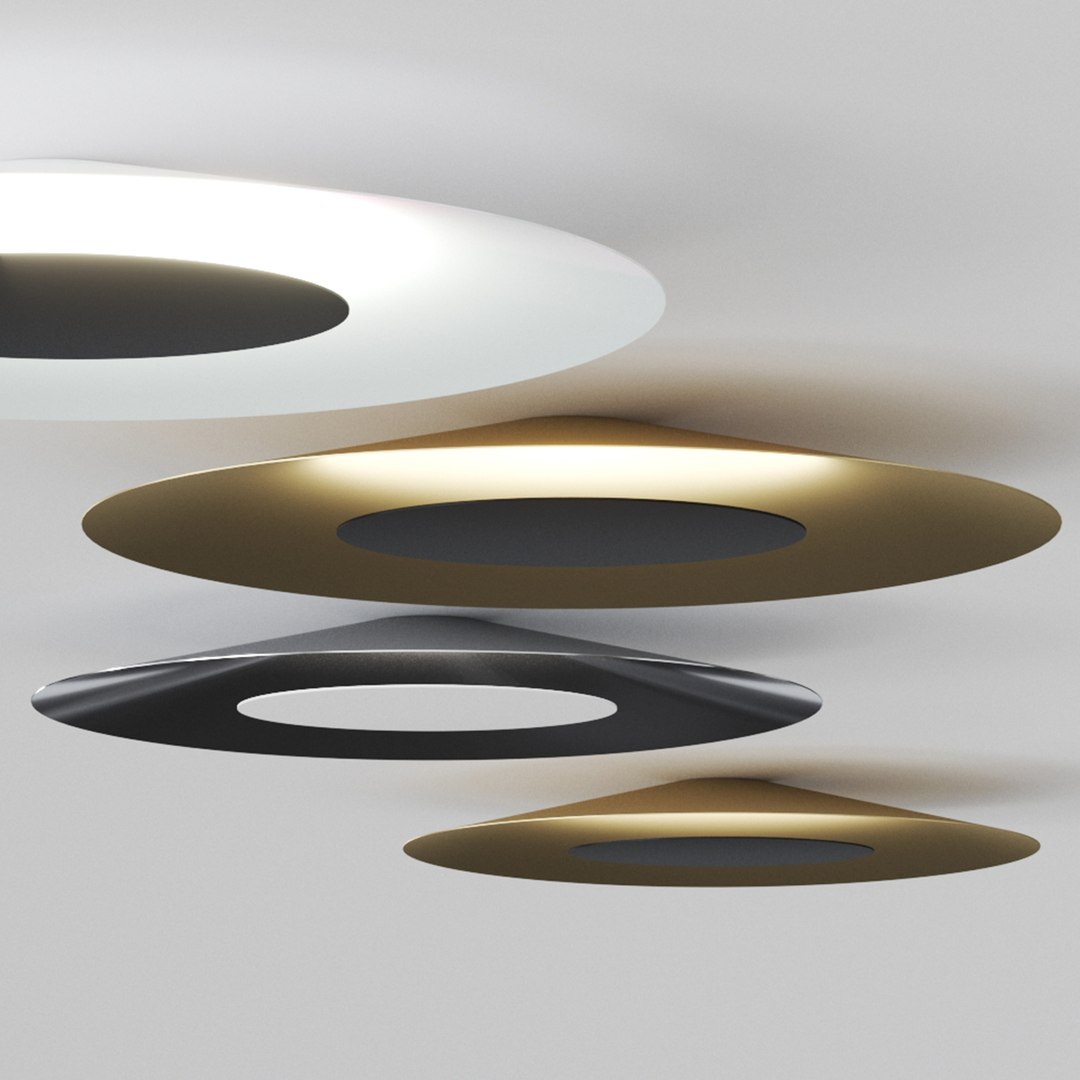 3D Conical By TossB Ceiling Light - TurboSquid 2131093