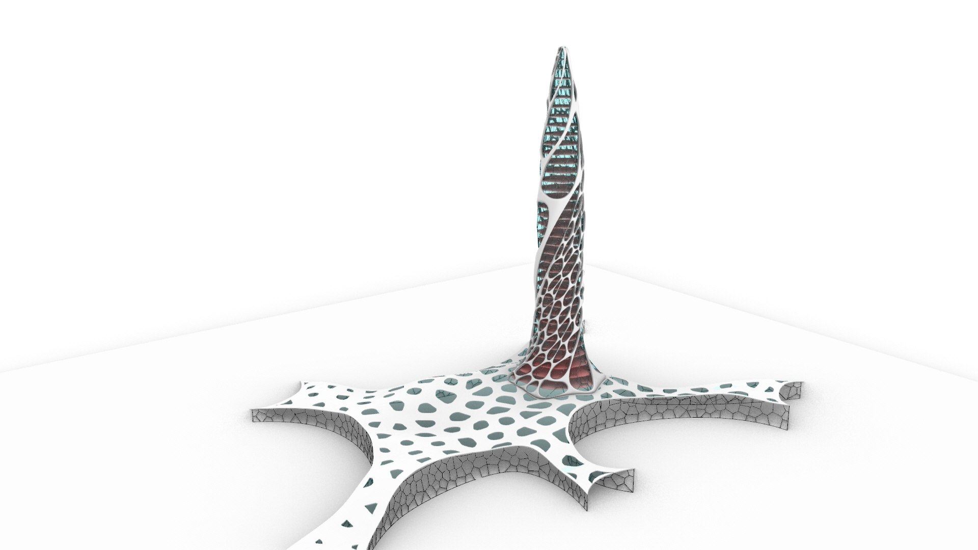 3D Paramteric Building - TurboSquid 2019736