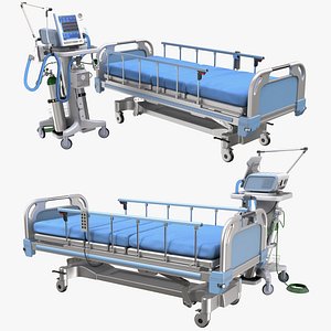 hospital ventilator bed model