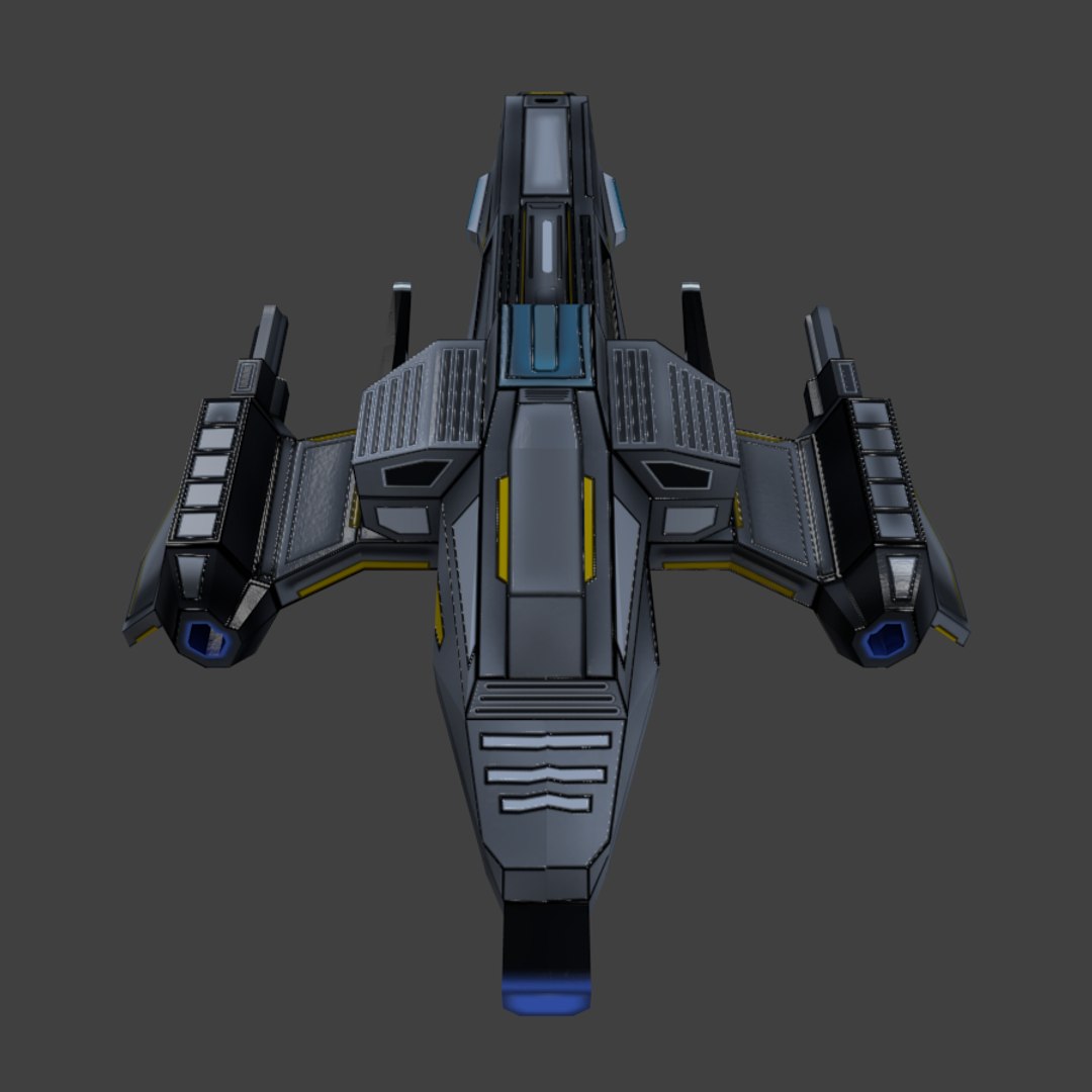 Space Spaceship Ship 3D - TurboSquid 1264244