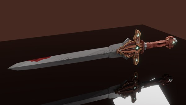 3D model Unique Stylized Sword Design - TurboSquid 2046793