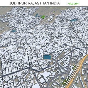 Jodhpur Rajasthan India 3D