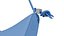Сумка-хобо LOEWE Hammock Seaside Blue
