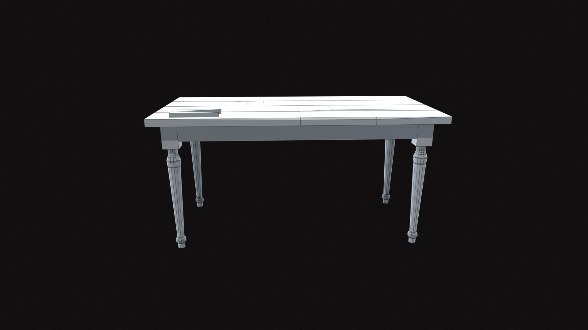 3D Medieval Table 01 - TurboSquid 2322395