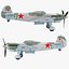 yakovlev yak-9 soviet world war 3d max