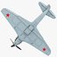 yakovlev yak-9 soviet world war 3d max