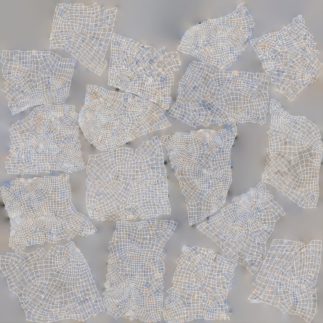 3D Scanned Ground Gravel 04 Model - TurboSquid 2108439