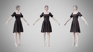 Dress 26 Light Burst Static