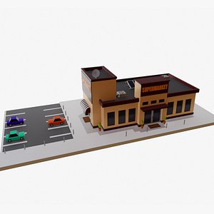 Low Poly Super Market