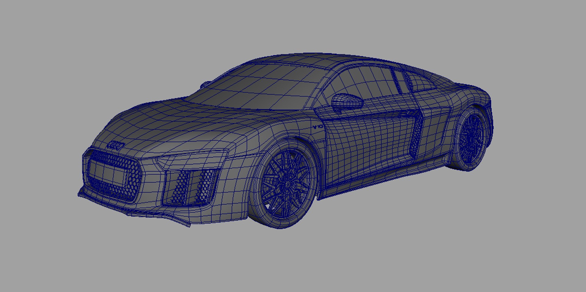 3D Model Audi R8 Coupe - TurboSquid 1195397