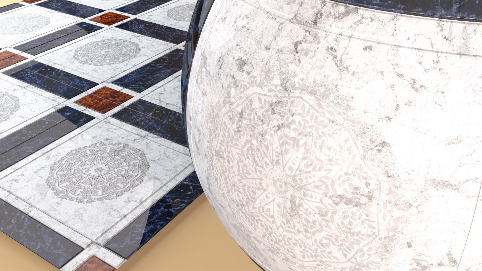 Texture PBR 8K Floor Tiles 0004 - TurboSquid 1837904