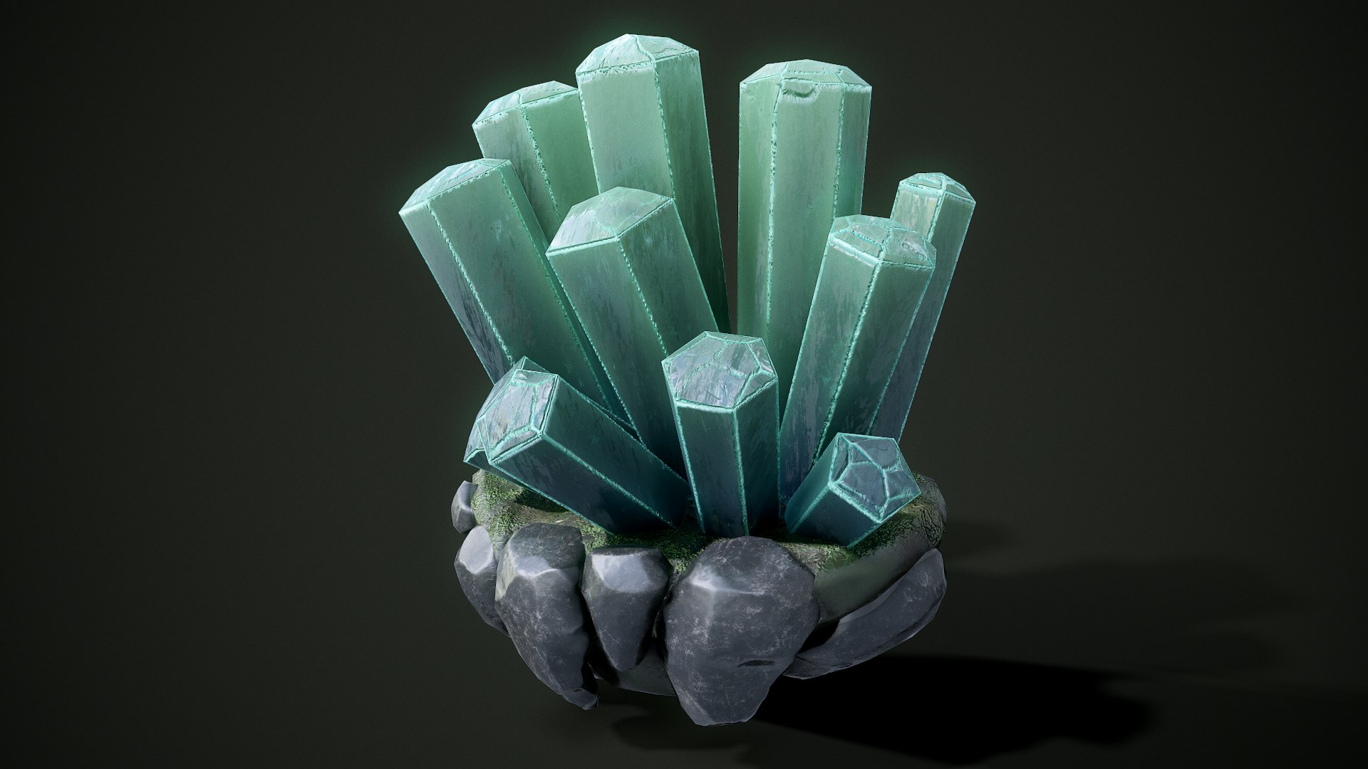 3D realistic crystal rock green https://p.turbosquid.com/ts-thumb/lb/rjsHOu/ZH3NztOR/screenshot002/png/1567333885/1920x1080/fit_q87/f4803020545965da7583f5e423d825e9231d70f9/screenshot002.jpg