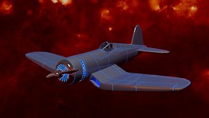 plane movie stills 3d obj