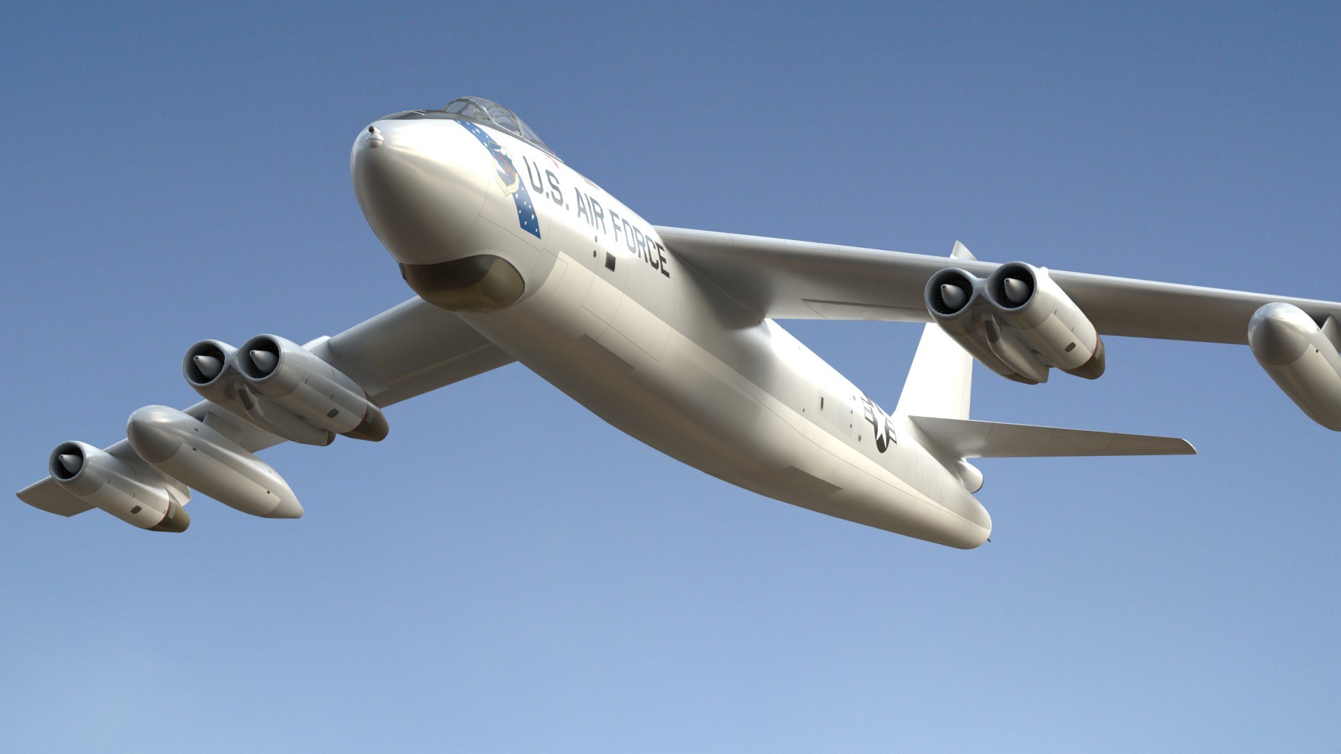 Boeing B47 Stratojet model https://p.turbosquid.com/ts-thumb/lb/xnVQFW/ZN/b47pr26/jpg/1753004283/1920x1080/fit_q87/99131c6bb7e6724559f82f4fc50f94afbe141d42/b47pr26.jpg