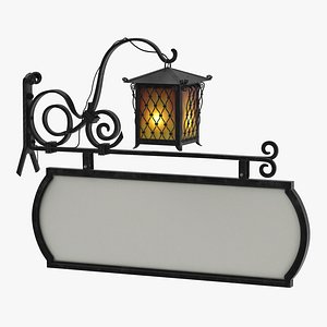 Storefront Sign 02 Lit