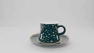 3D Tea Cup