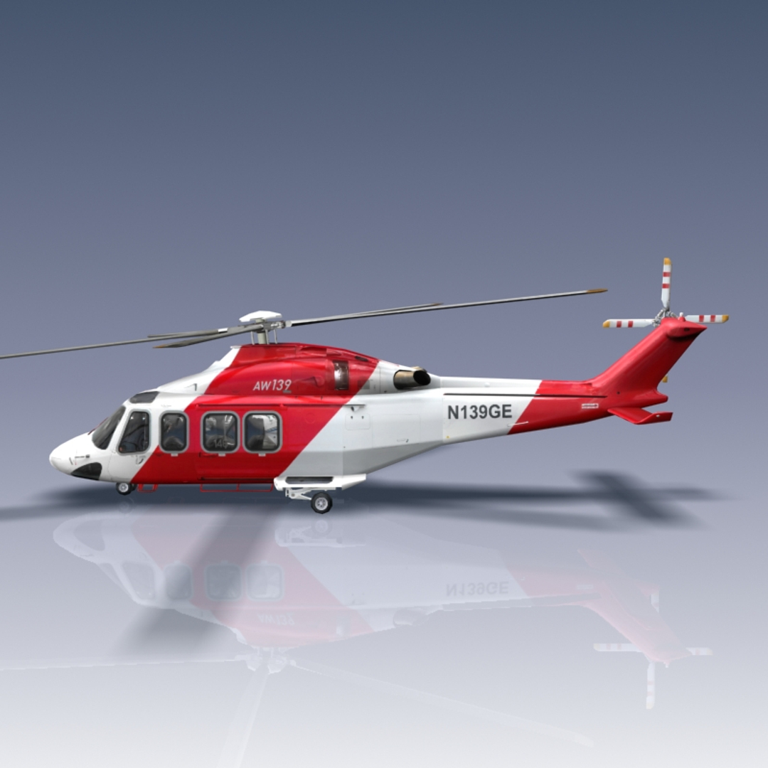 Agustawestland Aw139 Agusta 3d 3ds