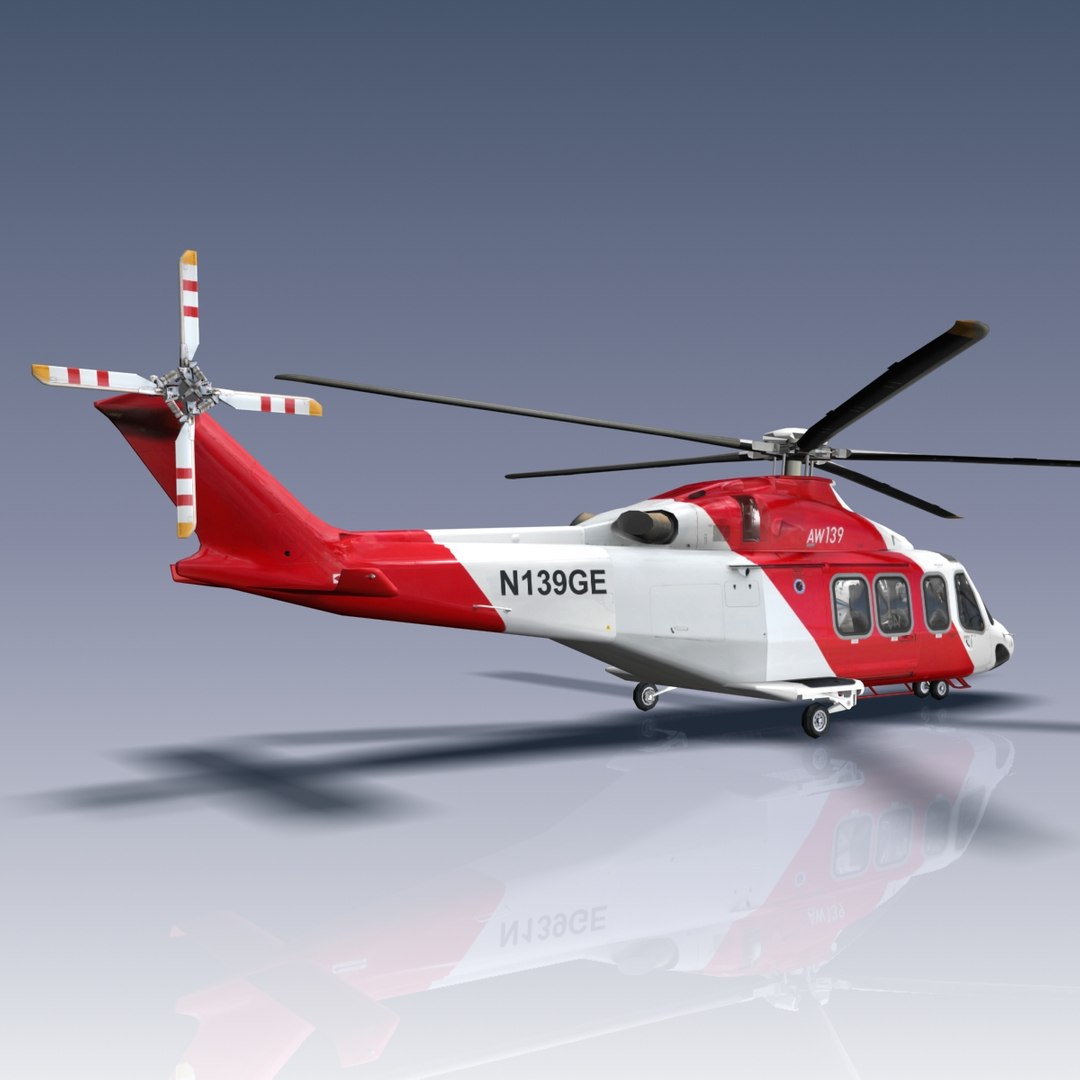 Agustawestland Aw139 Agusta 3d 3ds