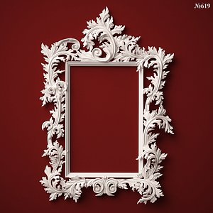 3ds mirror frame stl cnc