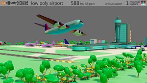 3D the airport model