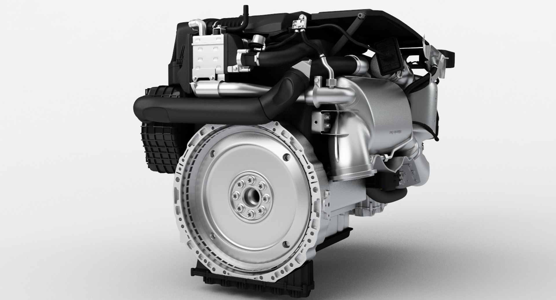 3D Mercedes Diesel Engine Om654 Model - TurboSquid 1204408