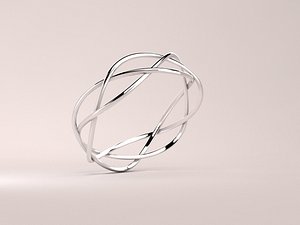 RING---Three Braids