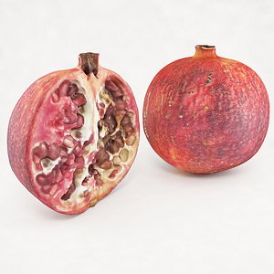 Pomegranate Half
