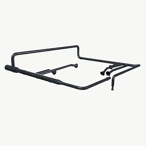 3D Exhaust pipe setup model