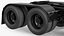 3D semi truck trailer generic