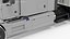 3D semi truck trailer generic