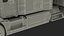 3D semi truck trailer generic