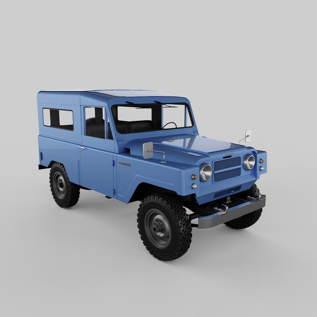 1960 Nissan Patrol G60 3D 모델 - TurboSquid 1918839