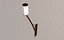 3D model wall light fixture