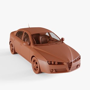 3D model alfa romeo 159