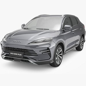 2024 BYD Song Plus DM-I  Seal U With Interior 3D model