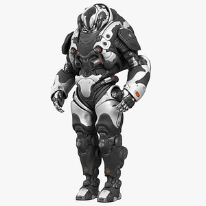 Combat Suit 04 3D model