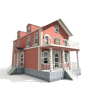 3D model residential house games