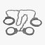 Модель Iron Iron Handcuffs 3D модель