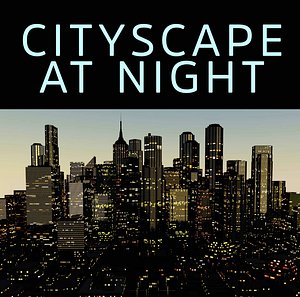 Cityscape at night