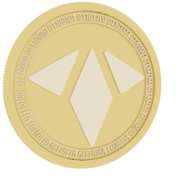 modelo 3d Moneda de oro RAE Token - TurboSquid 1625029