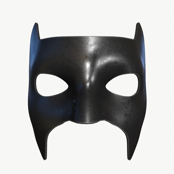 3D stl black mask model