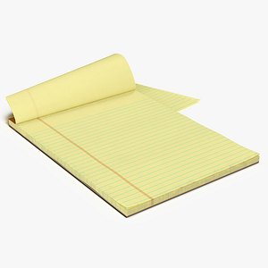 Blank Yellow Legal Pad
