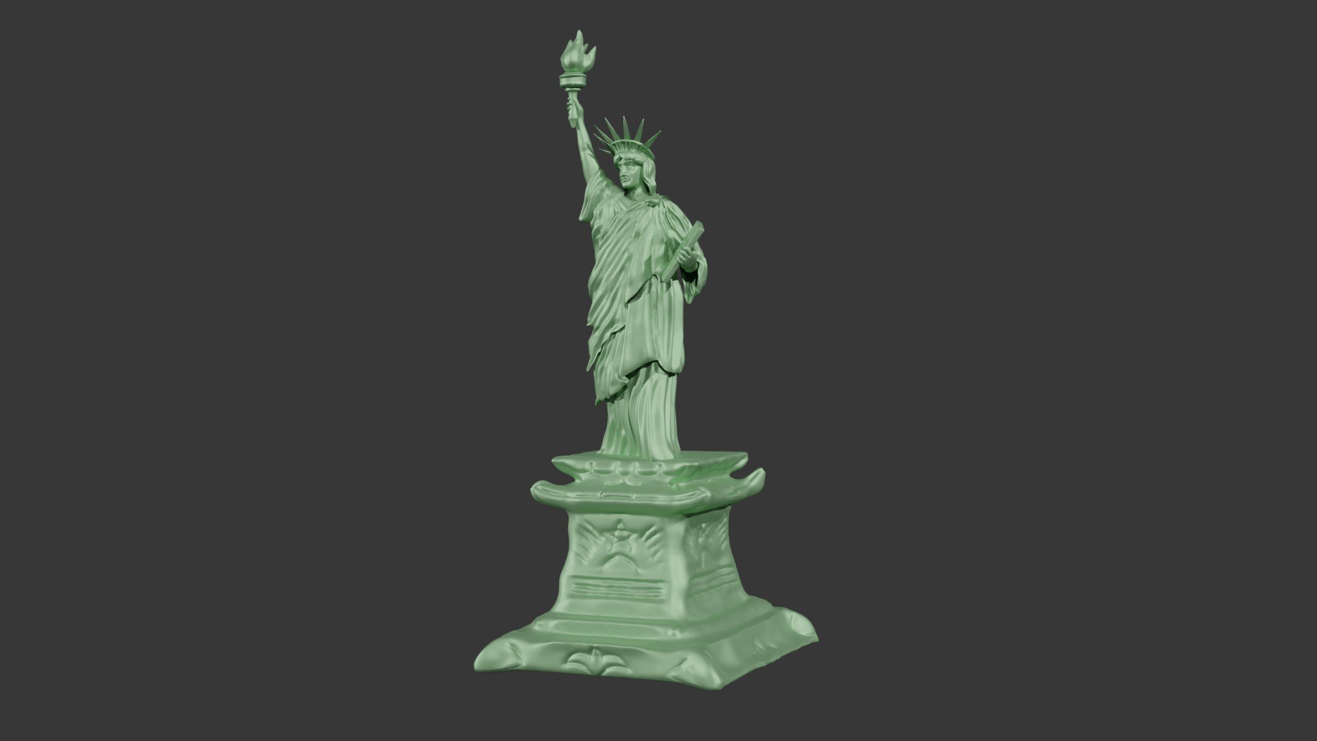 3D The Statue Of Liberty Model TurboSquid 1871022