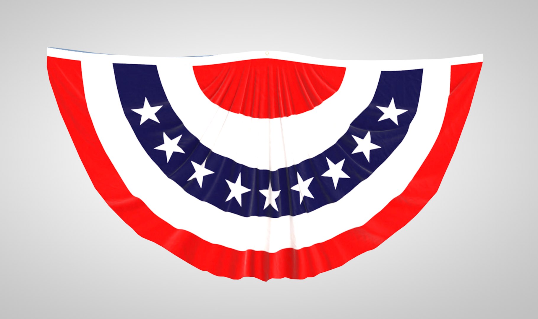 3D Bunting Political Usa - TurboSquid 1383940